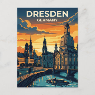 Cartão Postal Dresden Alemanha