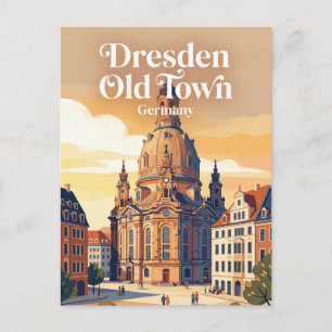 Cartão Postal Dresden, Alemanha Alemanha