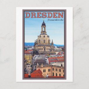 Cartão Postal Dresden - Frauenkirche