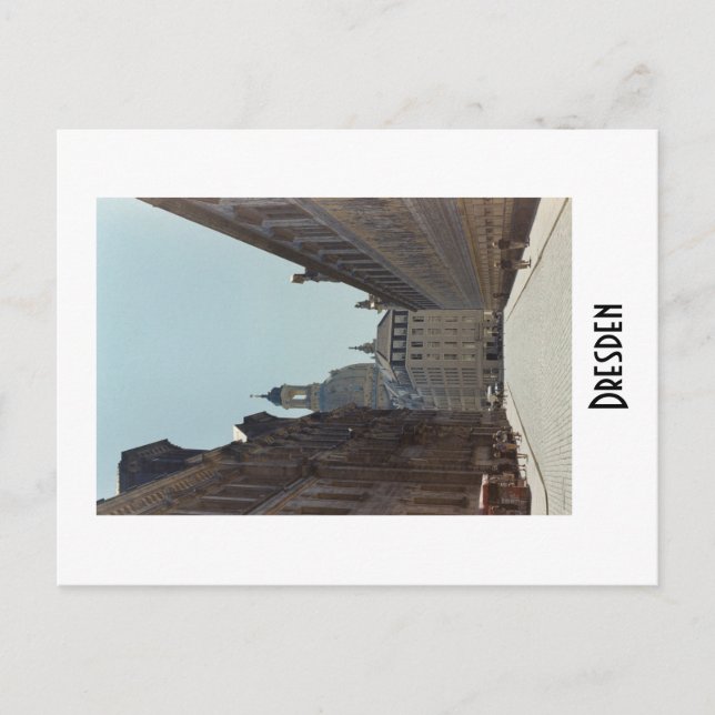 Cartão Postal Dresden Postcard (Frente)