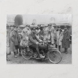 Cartão Postal Drivers Ambulantes da Cruz Vermelha Americana