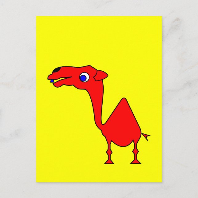 Cartão Postal Dromedário (Frente)
