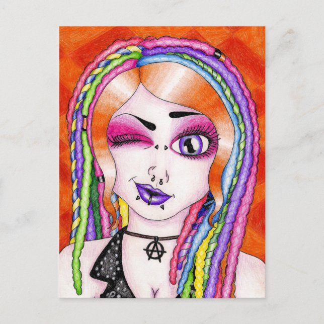 Cartão Postal Drop Dread Gorgeous (Frente)