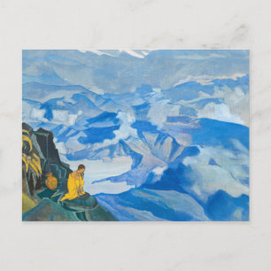 Cartão Postal Drops of Life, 1924 por Nicholas Roerich