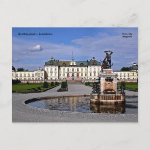Cartão Postal Drottningholm, Estocolmo, Foto ...
