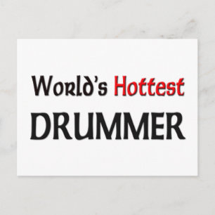 Cartão Postal Drummer Mais Alto Do Mundo