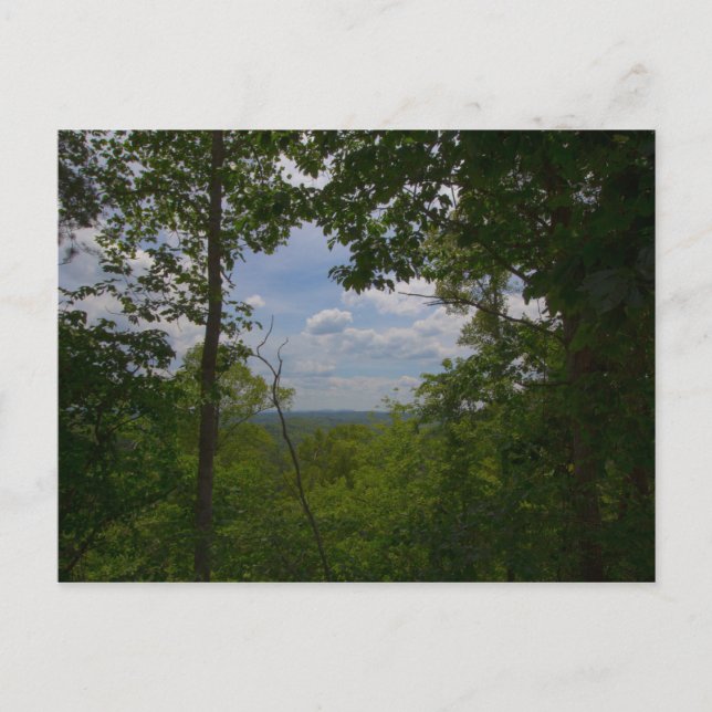 Cartão Postal Dry Land Bridge Overlook, Kentucky (Frente)