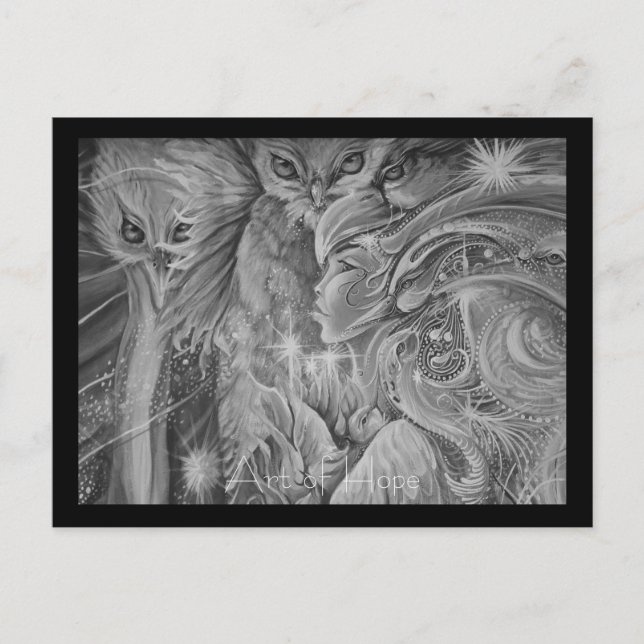 Cartão Postal DSC04288, arte da esperança (Frente)
