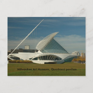 Cartão Postal DSC_0127, Museu de Arte de Milwaukee, pavilhão de