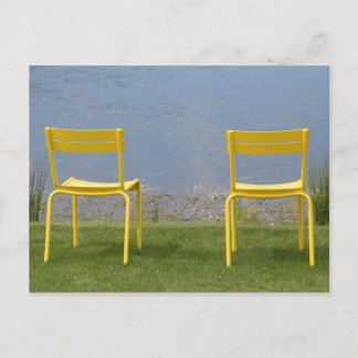 Cartão postal: duas cadeiras