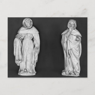 Cartão Postal Duas Enlutadas