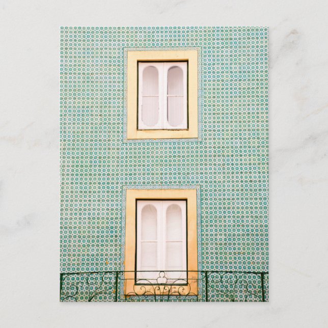 Cartão Postal Duas janelas (Frente)