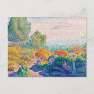 Cartão Postal Duas Mulheres à Beira-Mar, pintura famosa,