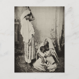 Cartão Postal Duas mulheres em Tangier, Marrocos, 1898