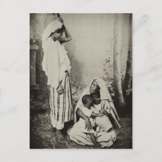 Cartão Postal Duas mulheres em Tangier, Marrocos, 1898