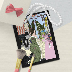 Cartão Postal Duas Mulheres Por Aubrey Beardsley