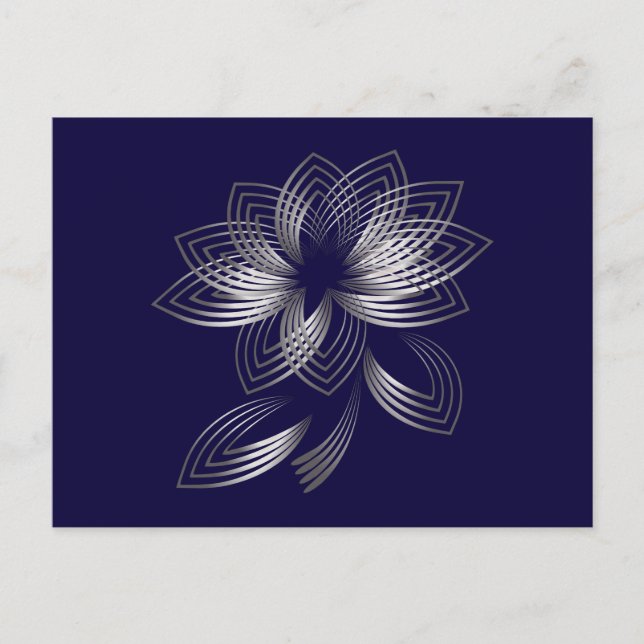 Cartão Postal Duas pétalas caídas (Frente)