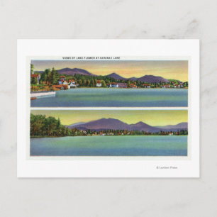 Cartão Postal Duas Visões da Flor do Lago