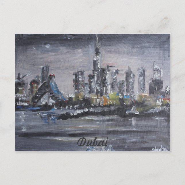 cartão postal dubai (Frente)
