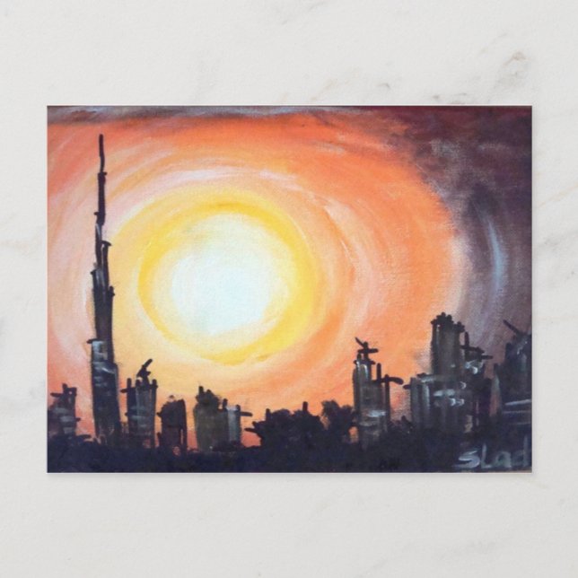 Cartão Postal dubai (Frente)