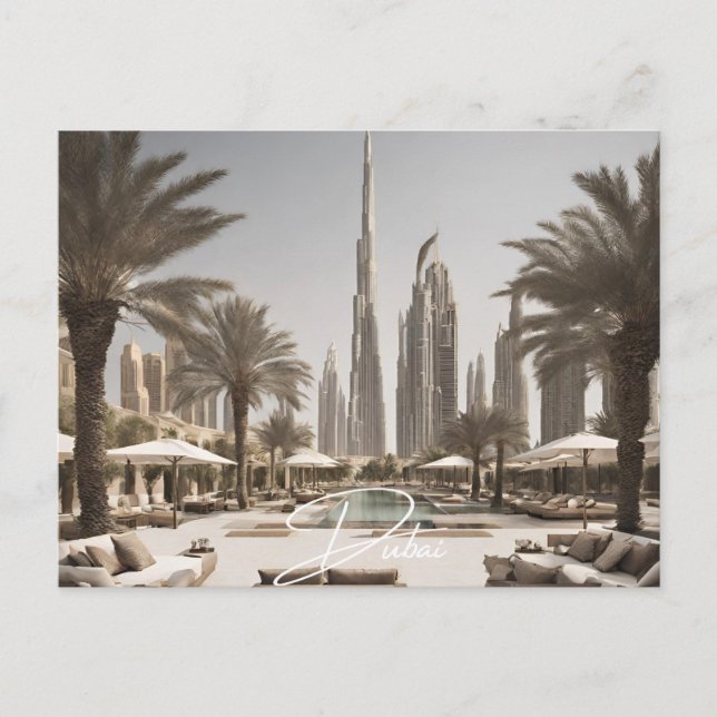 Cartão Postal Dubai (Frente)