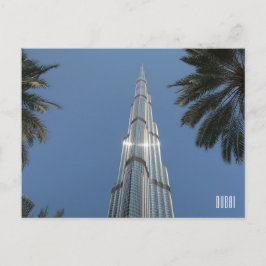 Cartão Postal Dubai Emirados Árabes Unidos Burj Khalifa
