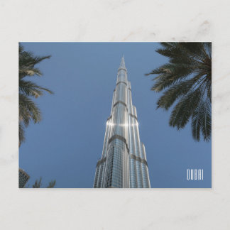 Cartão Postal Dubai Emirados Árabes Unidos Burj Khalifa