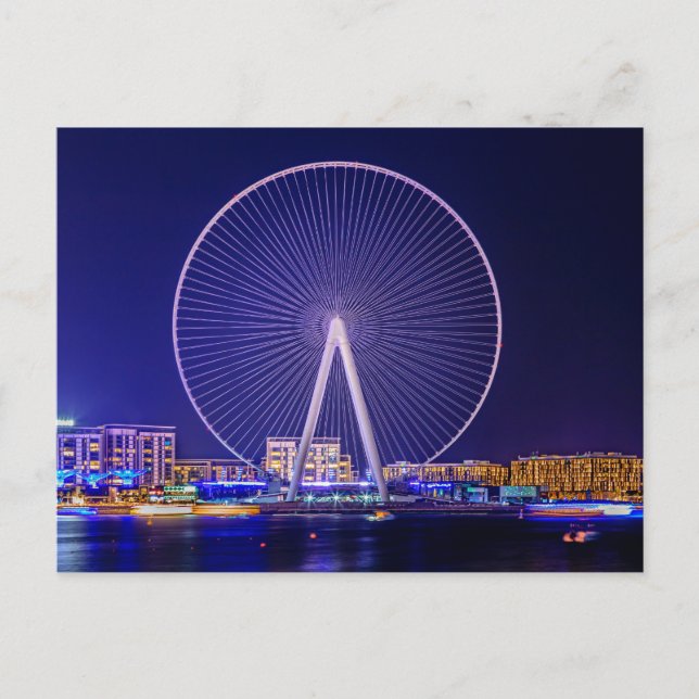 Cartão Postal Dubai Ferris Wheel (Frente)