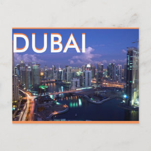 CARTÃO POSTAL DUBAI    POSTCARDBY MOJI GBADAMOSI