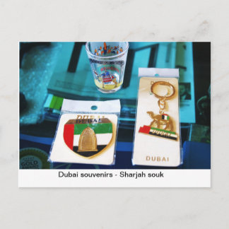 CARTÃO POSTAL DUBAI SOUVENIRS