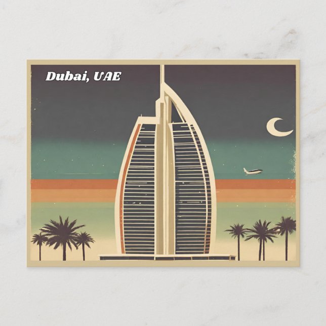 Cartão Postal Dubai UAE (Frente)