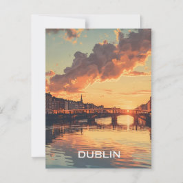 Cartão Postal Dublin