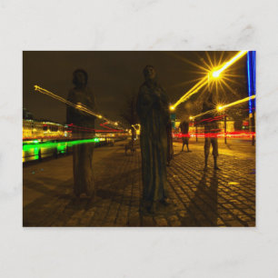 Cartão Postal Dublin à noite