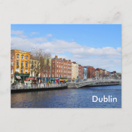 Cartão Postal Dublin. Irlanda