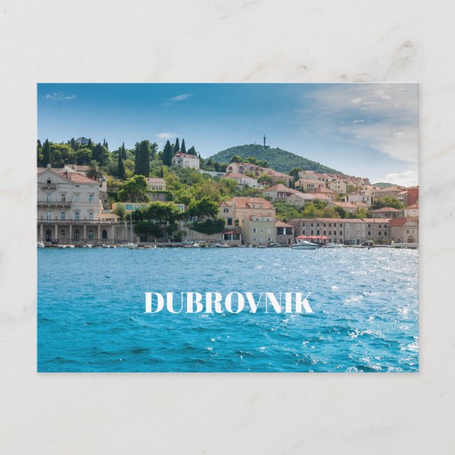Cartão Postal Dubrovnik (Frente)