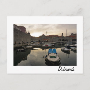 Cartão Postal Dubrovnik Harbour
