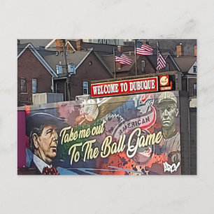 Cartão Postal Dubuque, Iowa Photoographic Souvenir Keepsaame