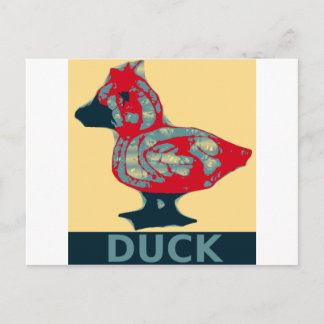Cartão Postal Duck Hope