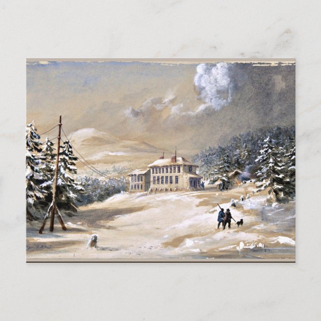 Cartão Postal Dudley - Baía de Trinity, Terra Nova, belas artes (Frente)