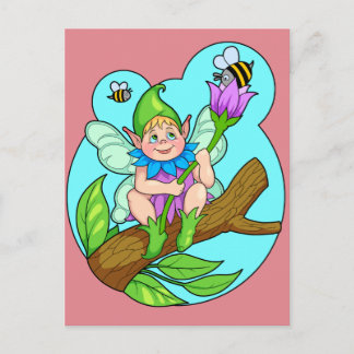 Cartão Postal duende pequeno