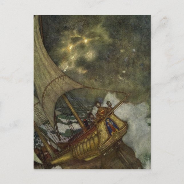 Cartão Postal Dulac é o Tempest (Frente)