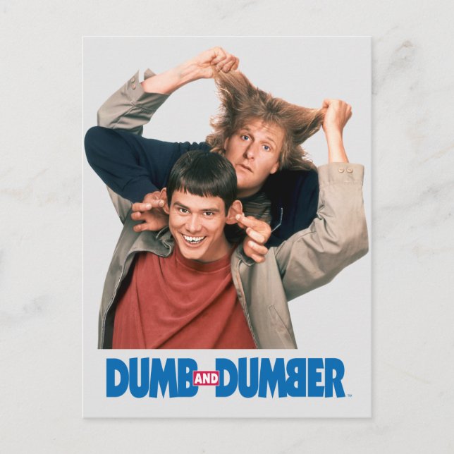Cartão Postal Dumb and Dumber | Lloyd e Harry (Frente)