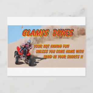 CARTÃO POSTAL DUNAS DE GLAMIS