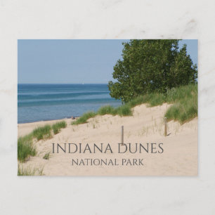 Cartão Postal Dunas de Indiana