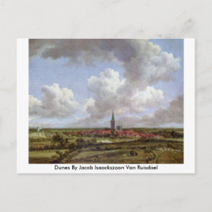 Cartão Postal Dunas De Jacob Isaackszoon Van Ruisdael