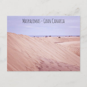 Cartão Postal Dunas de Maspalomas, Ilhas Canárias