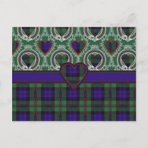 Cartão Postal Dundas Scottish Tartan