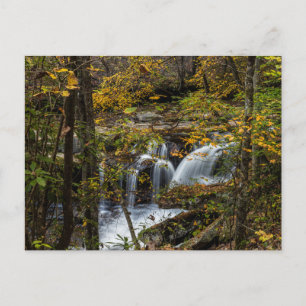 Cartão Postal Dunloup Creek Falls Virgínia Ocidental