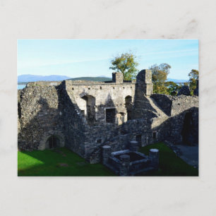 Cartão Postal Dunstaffage Ruins
