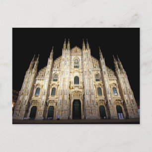 Cartão Postal Duomo di Milano, Itália (Milão, Itália Duomo)